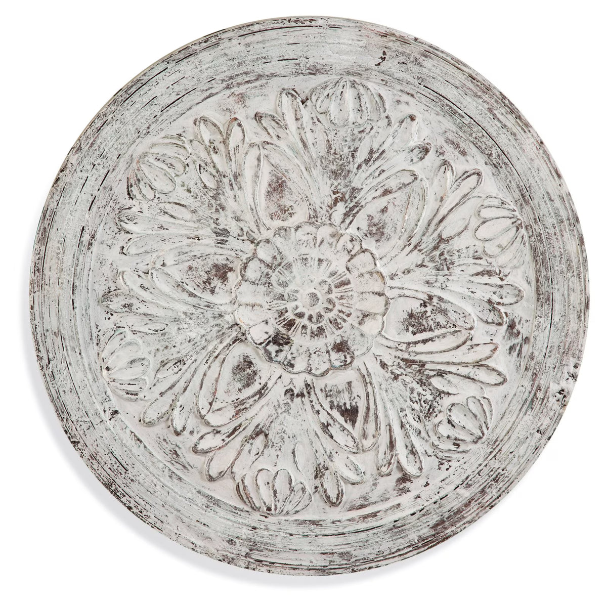 Weathered White Wood Wall Art Z1491