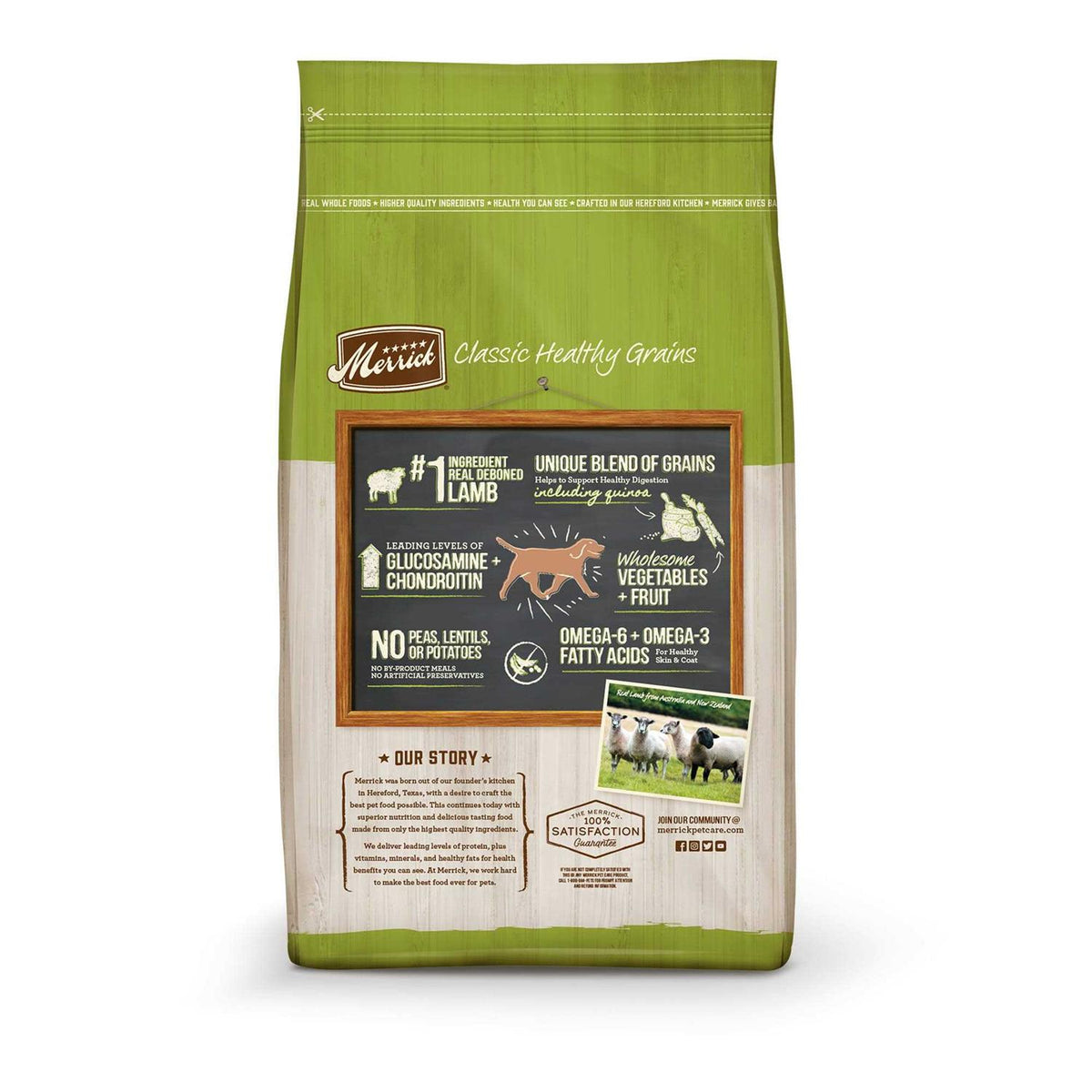 Lamb Green Peas Ancient Grains Dry Dog Food S50903