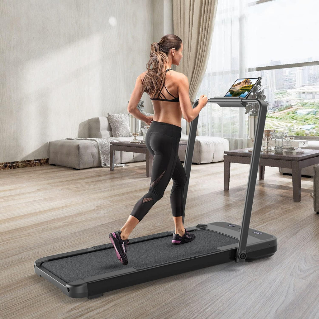 Under Desk 2 in 1 Folding Treadmill Walking Pad Y867225