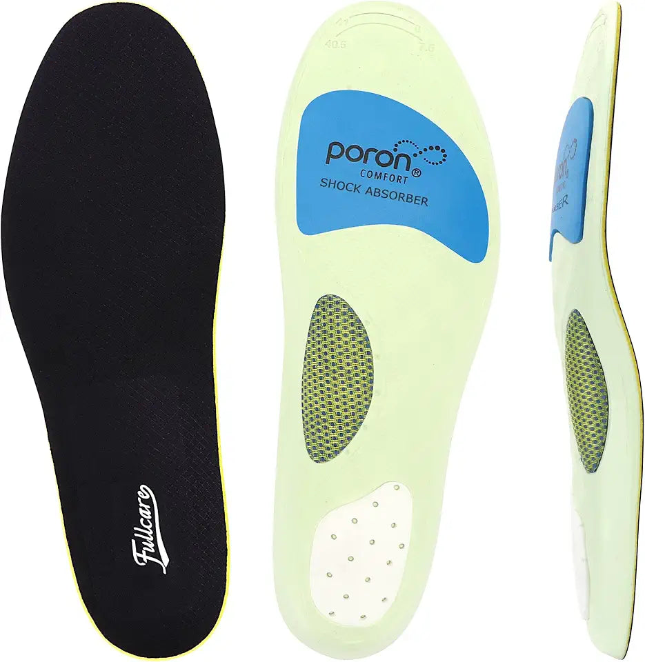 Unisex Running Arch Support Insoles Wide Plus Size V1153