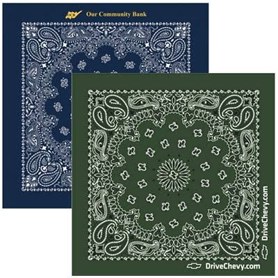 144 Custom Paisley Bandanas R31449