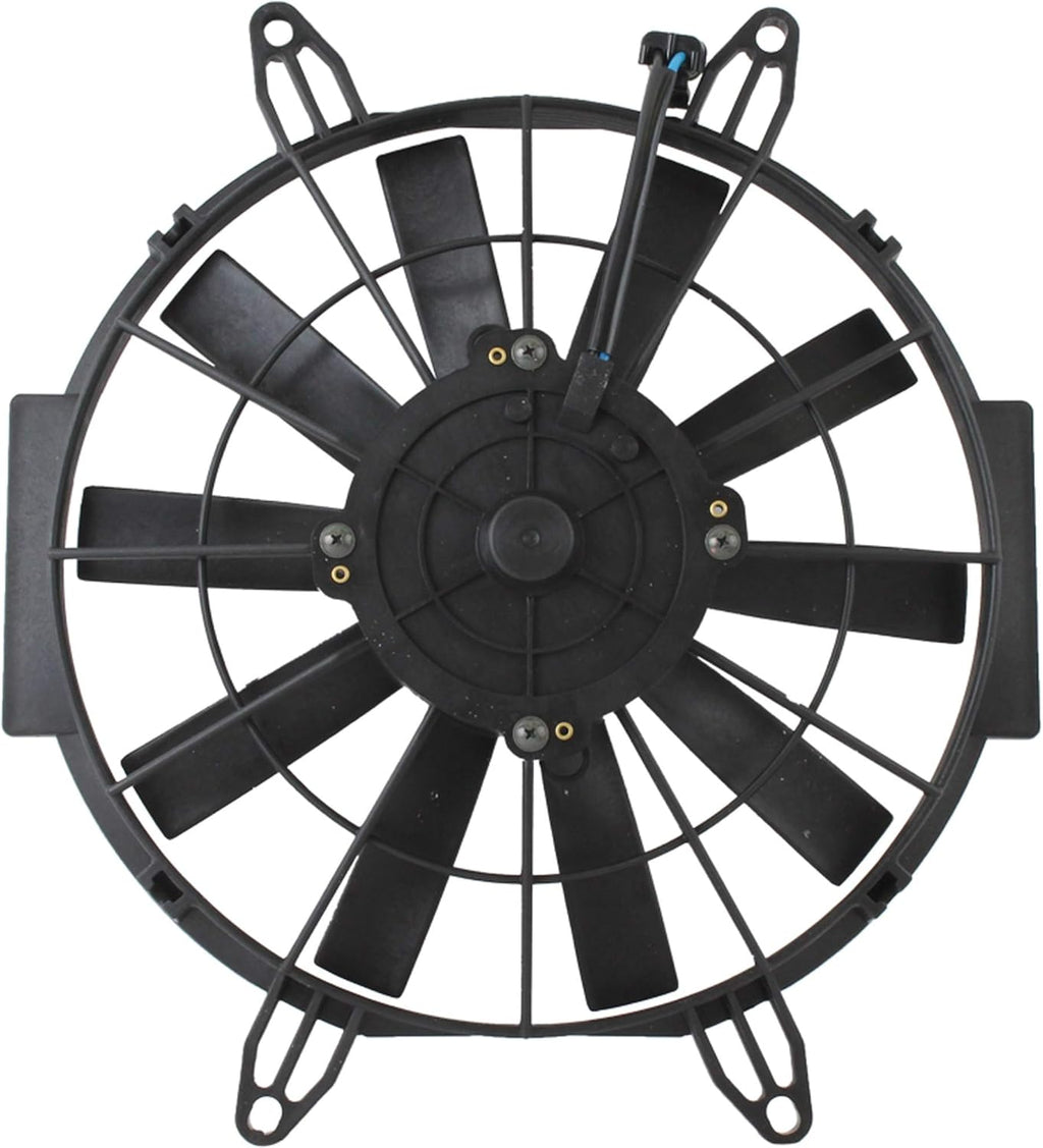 Radiator Cooling Fan Motor Assembly for Polaris ATV Sportsman 400 450 500 HO EFI 2004-2011 W5394