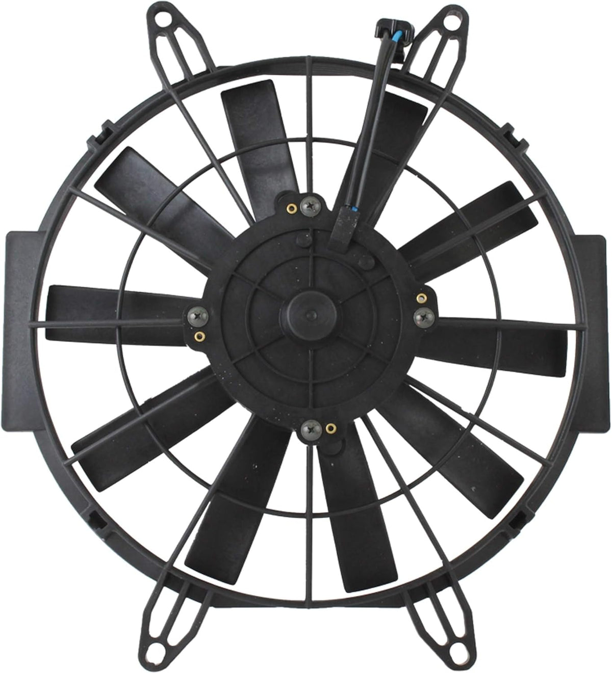 Radiator Cooling Fan Motor Assembly for Polaris ATV Sportsman 400 450 500 HO EFI 2004-2011 W5394