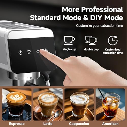 Espresso Coffee Machine 20Bar Pressure Compact Latte Machine U10308