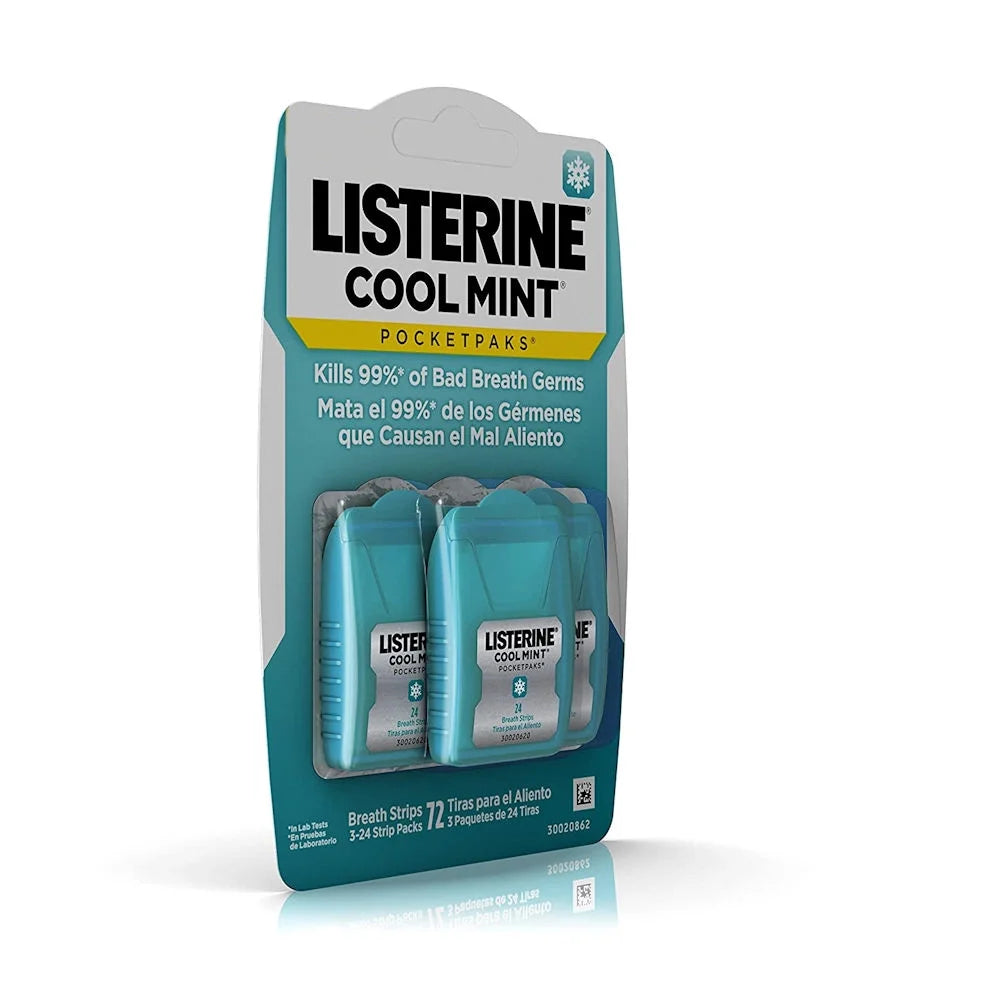 Cool Mint Breath Strips 72 Each (Pack of 6) Q322831