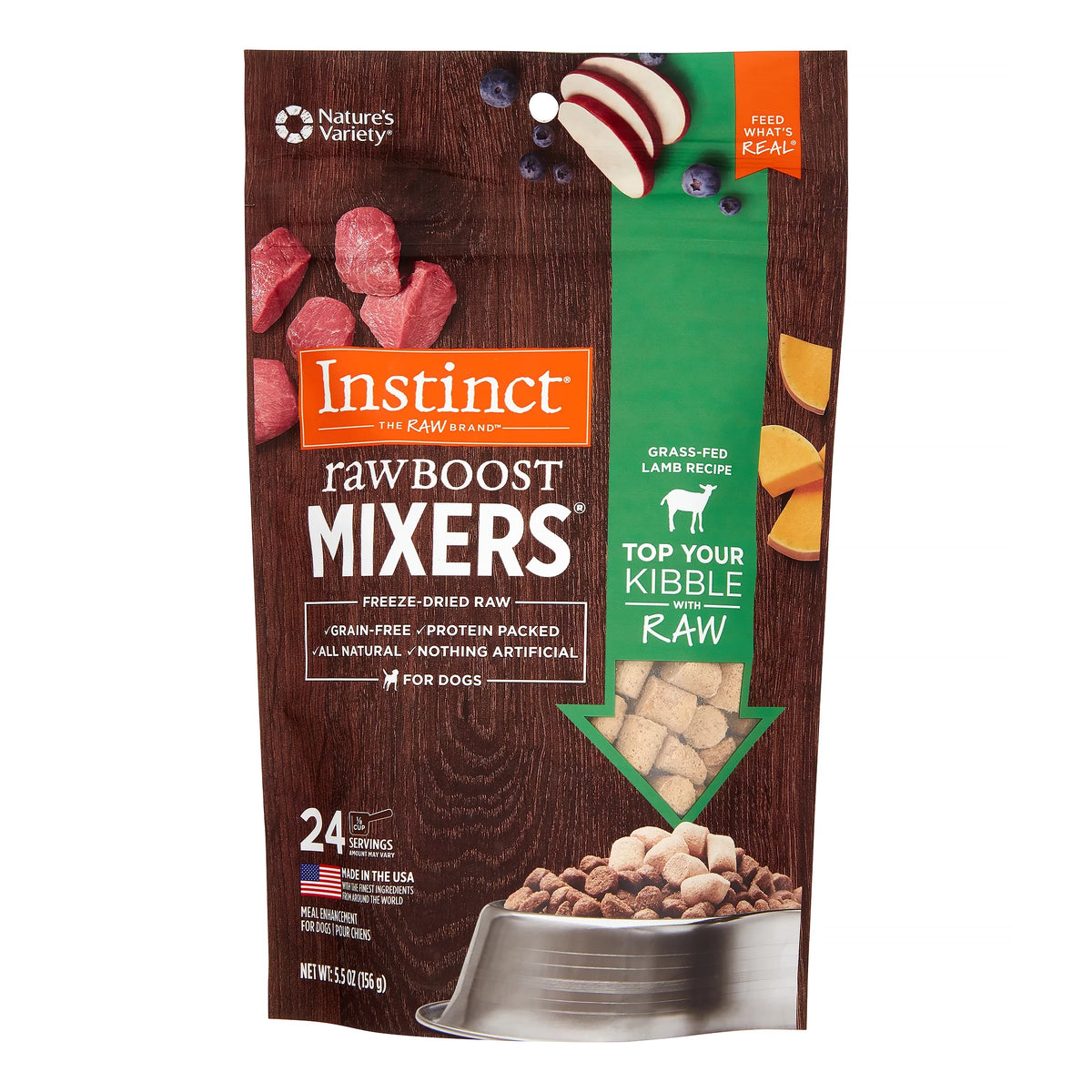 Freeze Dried Raw Dog Food Topper 5.5 oz L466