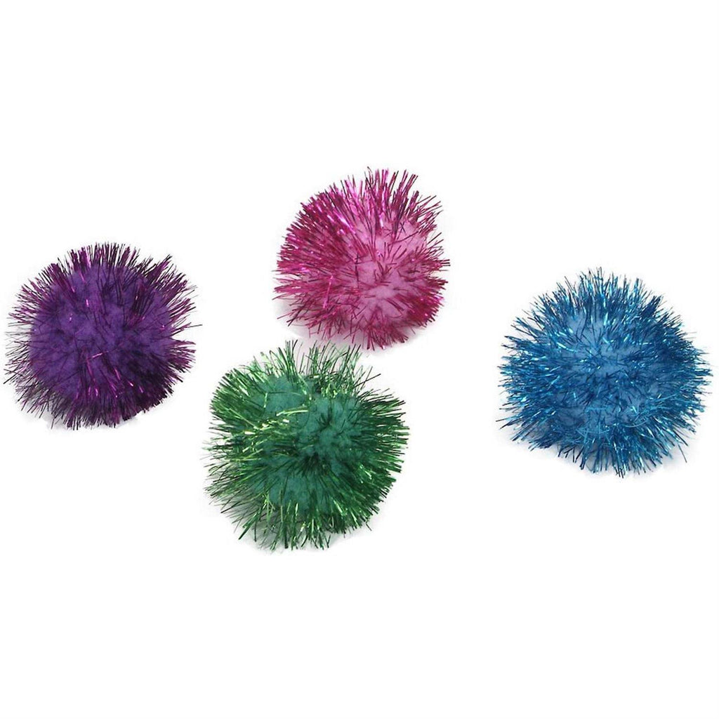 Glitter Pom Poms Cat Toys C449415