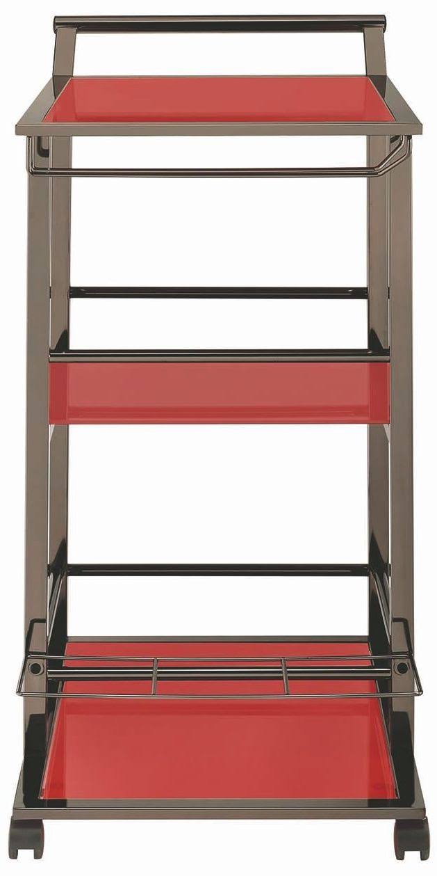Red Serving Cart F579988