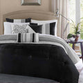 Black 7-Piece Comforter Set I983950