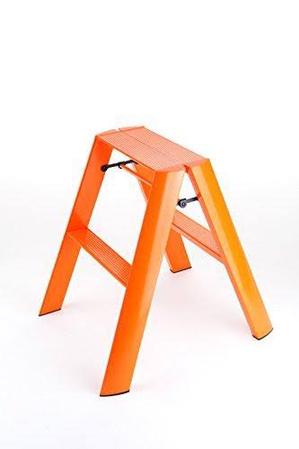 White 2 Step Step Stool H5728