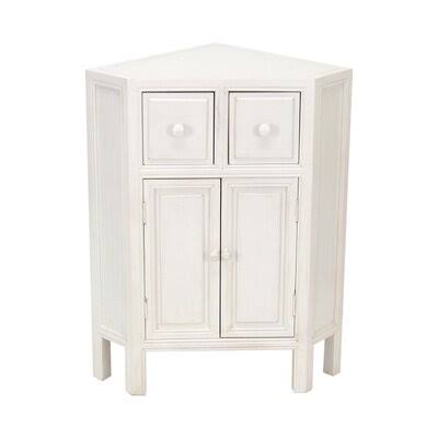 Solid Wood Corner Accent Cabinet O28400