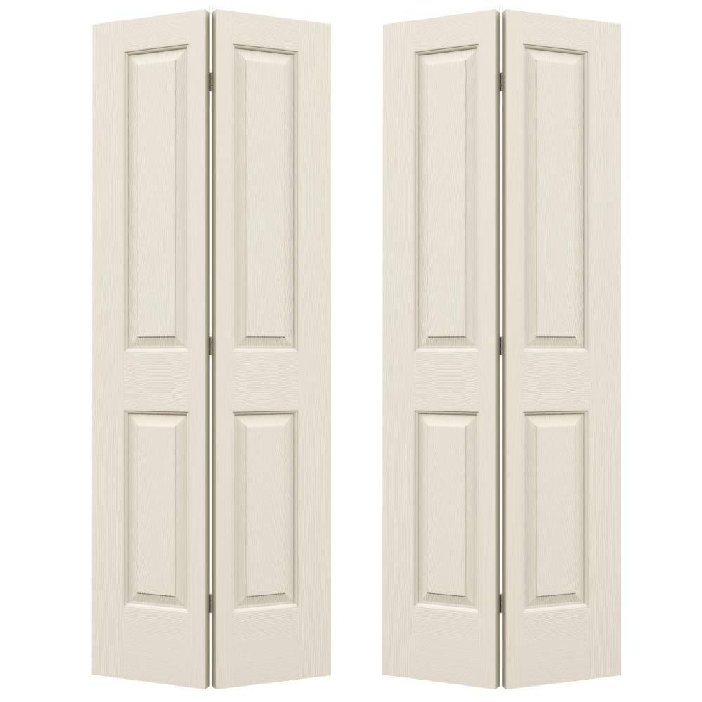 72 in. x 80 in. Primed Smooth Composite MDF Closet Bi-Fold Double Door R506