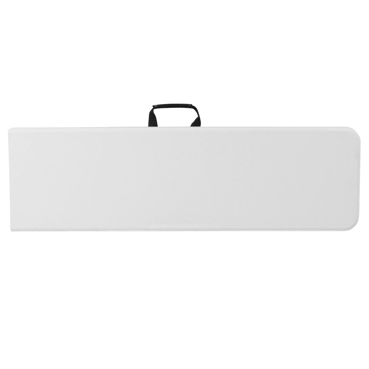 10.25 x 71 Inch Granite White Plastic Bench with Carrying Handle C244