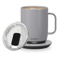 14 oz Grey App Controlled Heated Coffee Mug E3433