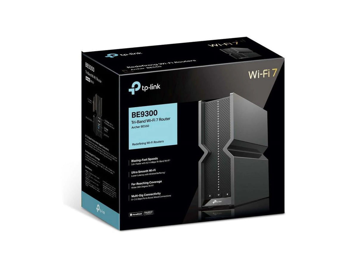BE9300 Tri-band WiFi 7 Router 6-Stream 9.2Gbps R371