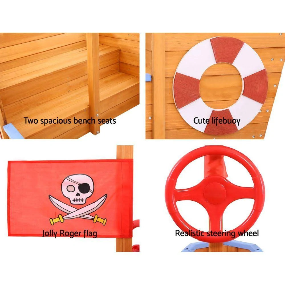 Boat Sand Pit with Canopy F2077