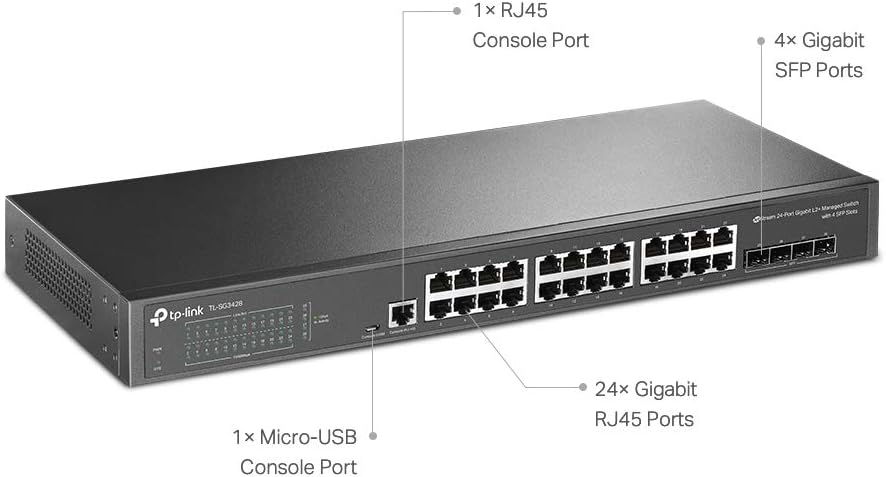 48 Port Gigabit Switch with 4 SFP Slots B714
