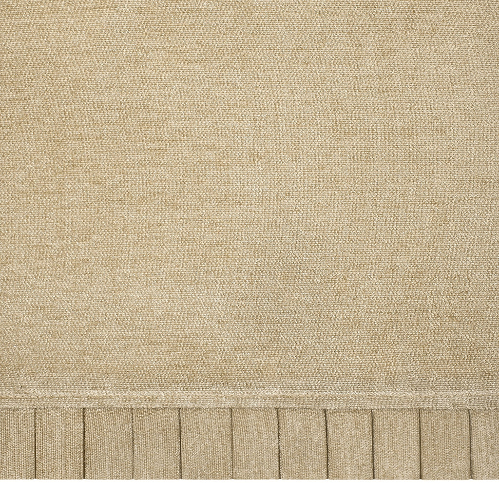 Tan Pleated Window Curtain Panels 52" X 84" F760841