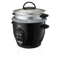 Black 6-Cup Nonstick Electric Rice Cooker F90476