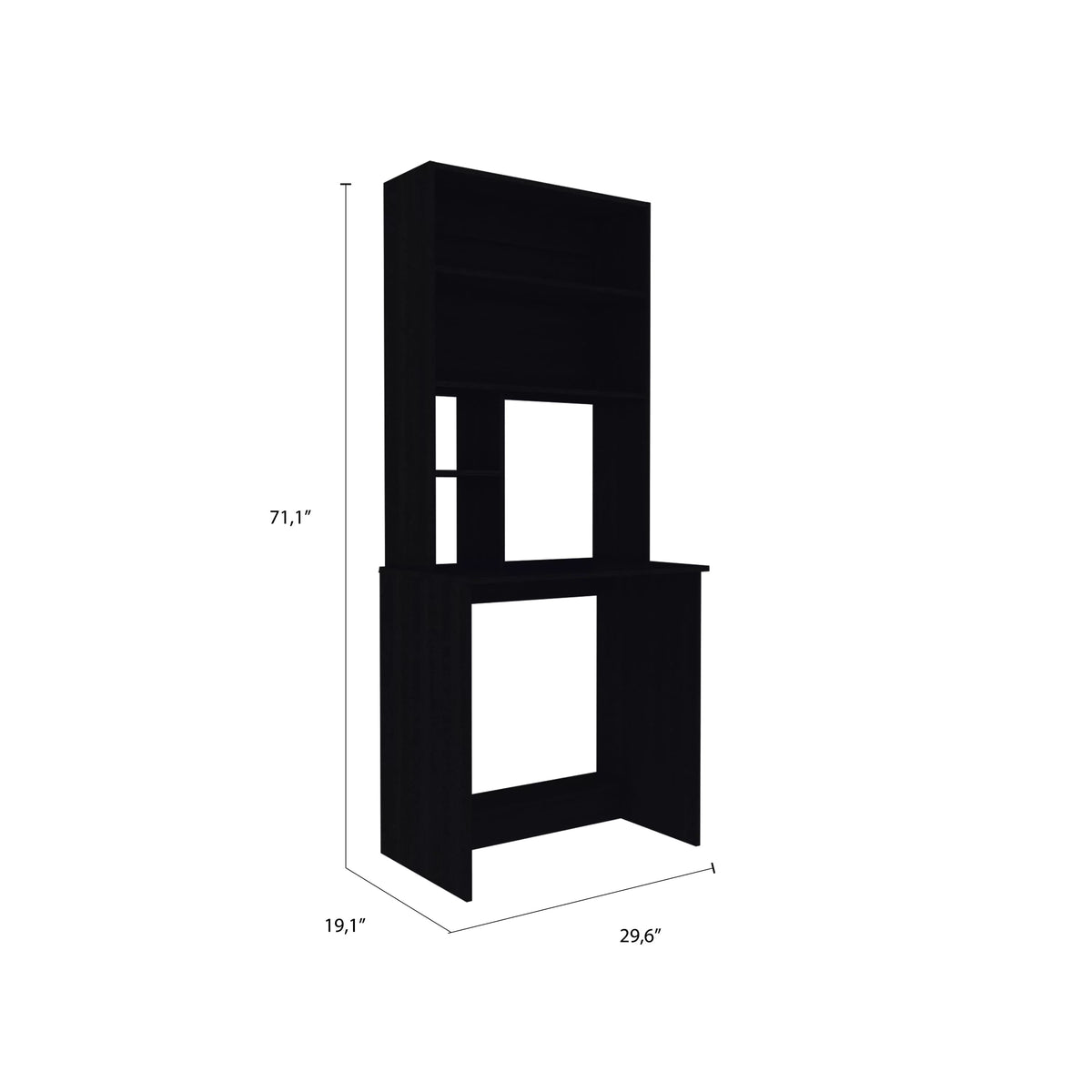 Black Desk T7637