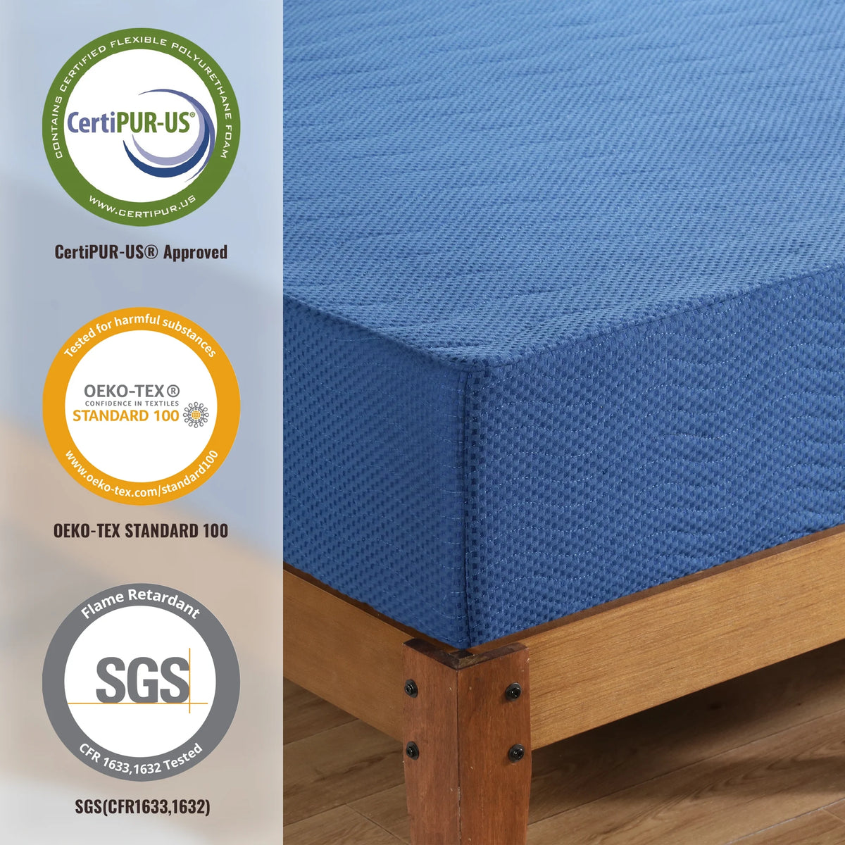 10'' Gel Memory Foam Mattress Queen L8587