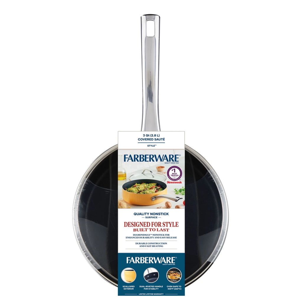 Nonstick Cookware Saute Pan with Lid U584672