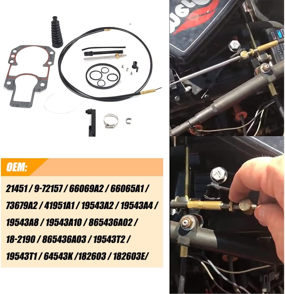 Intermediate Lower Shift Cable Kit Pack of 2 E6734