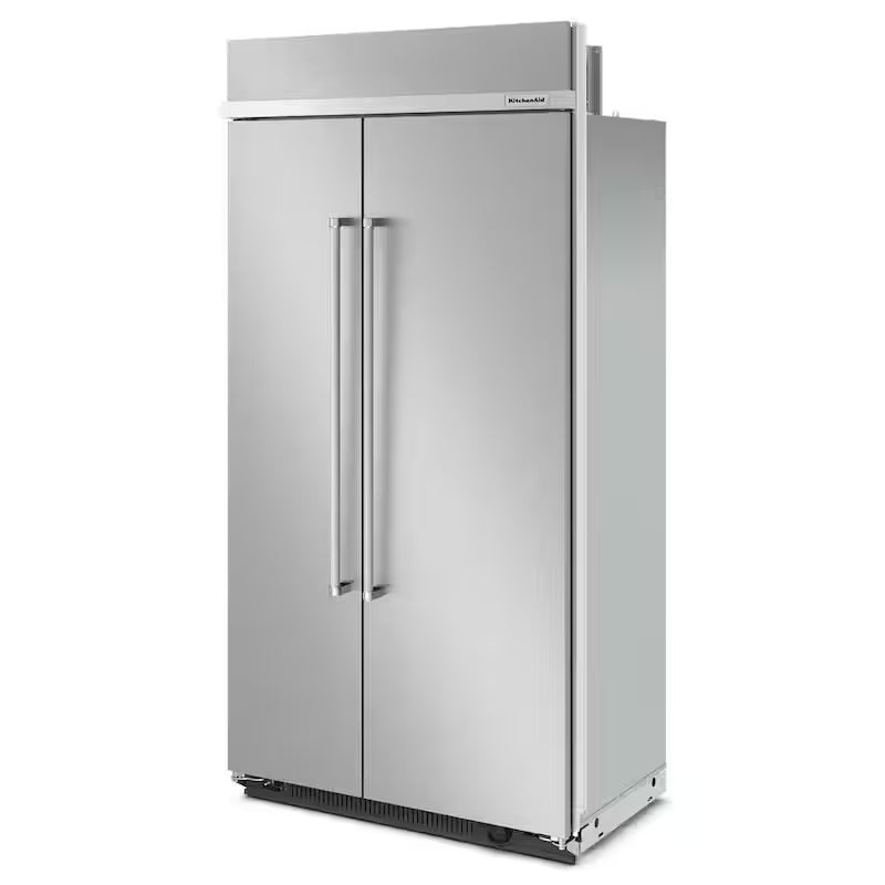 42 in. 25.5 cu. ft. Side-by-Side Refrigerator in Stainless Steel M538708