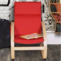 Red Cotton Children's Recliner Y8070