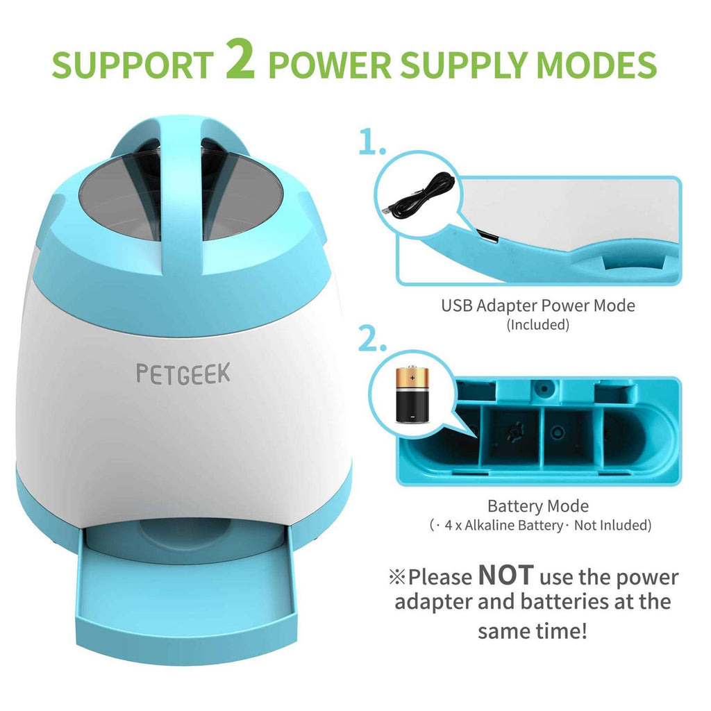 Automatic Pet Feeder Treat Dispenser Dog Toy M582310