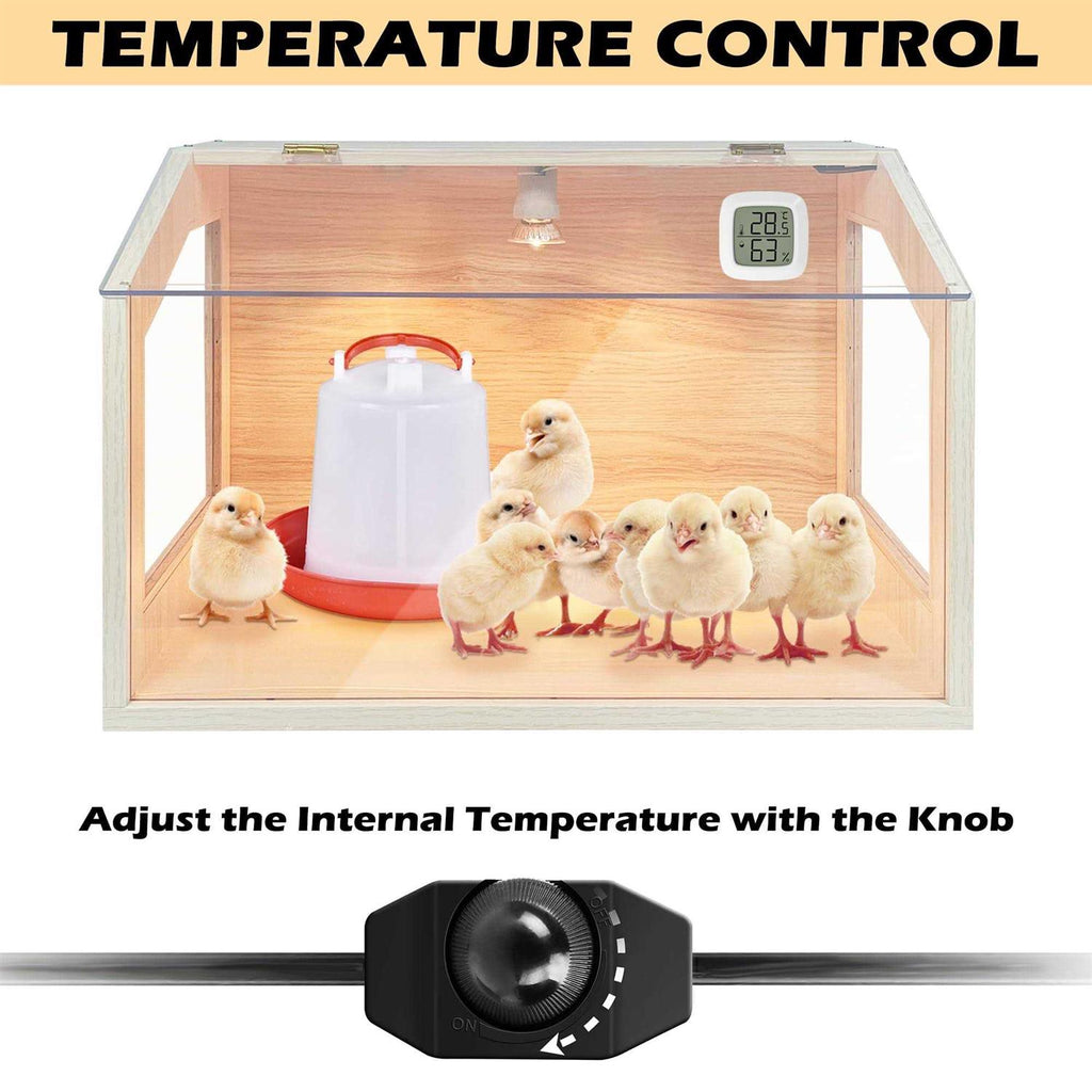 Intelligent Brooder Box with Built-in Heating Lamps Z832