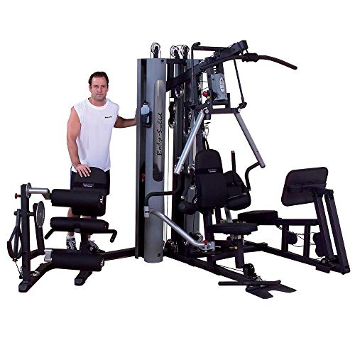 210lbs Multi-Station Gym Machine with Leg and Calf Press Attachment T811