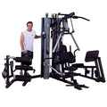 210lbs Multi-Station Gym Machine with Leg and Calf Press Attachment T811
