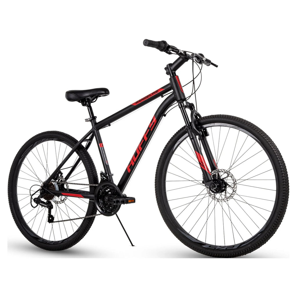 Black and Red Mountain Bikes Z437