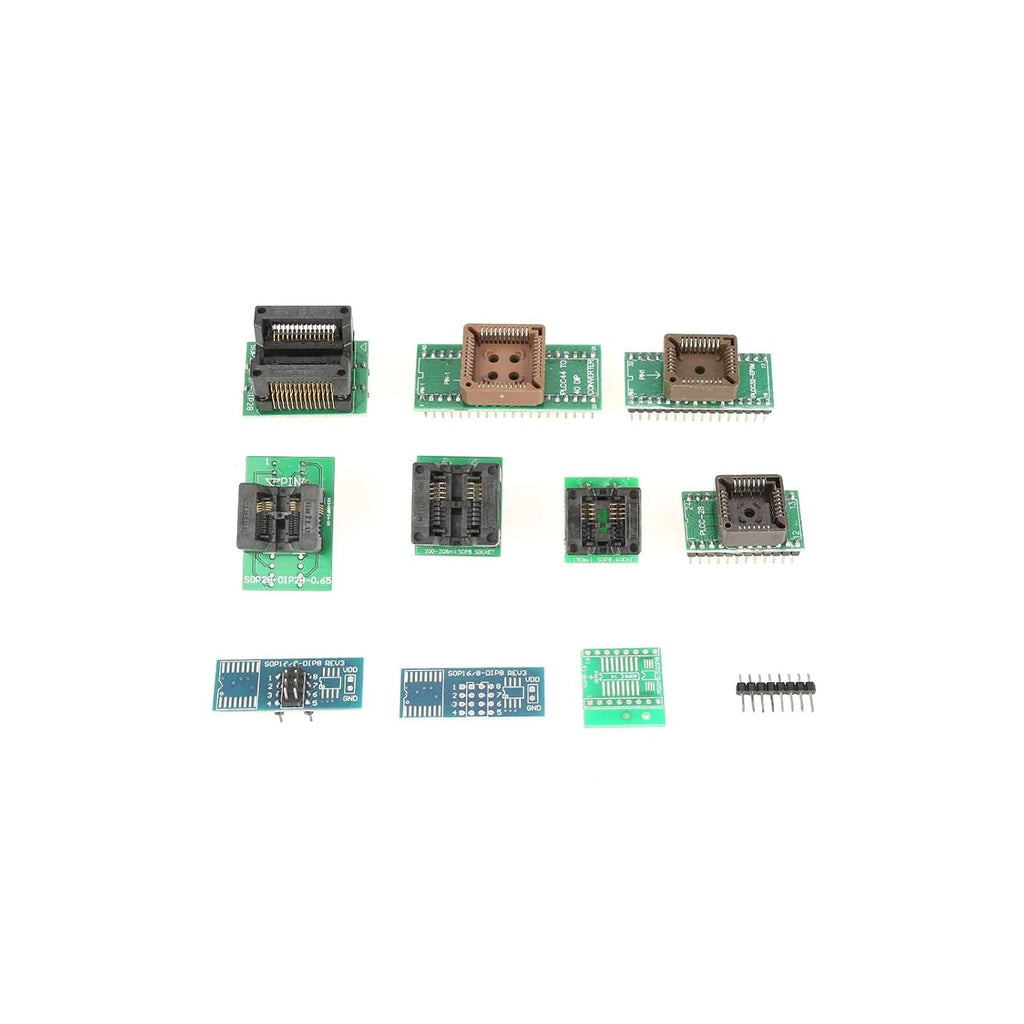 USB Programmer for TL866II Plus EEPROM Flash 8051 AVR MCU GAL PIC with 10 Adapter G34504