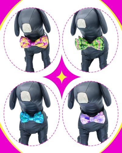 10 Pack Holiday Dog Bow Ties J4791