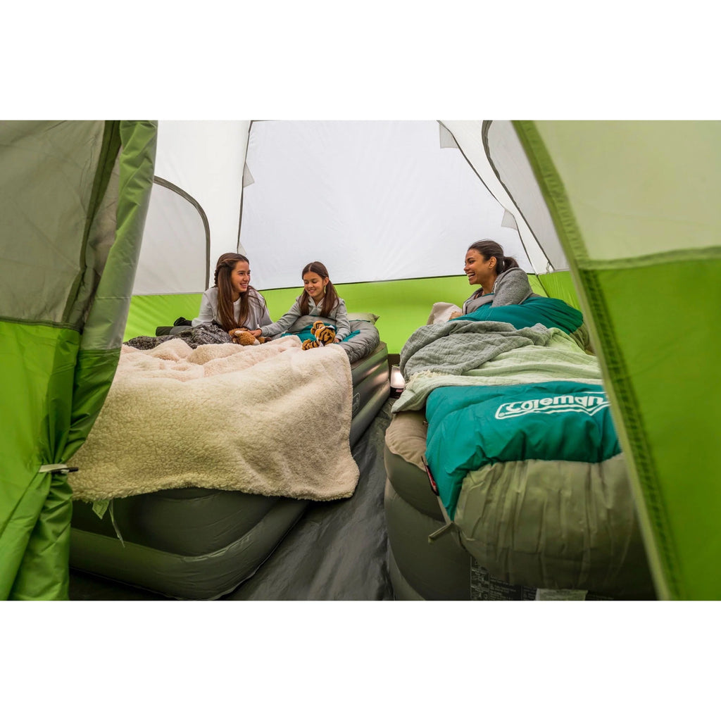 6-Person Dome Tent with Screen Room, Green D83075