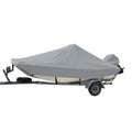 Mist Gray Center Console Boat Cover L4035