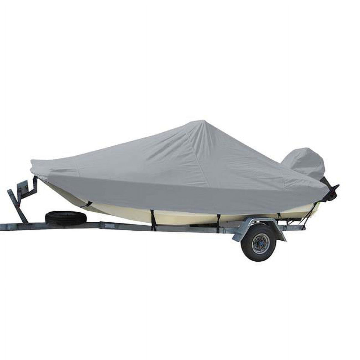 Mist Gray Center Console Boat Cover L4035