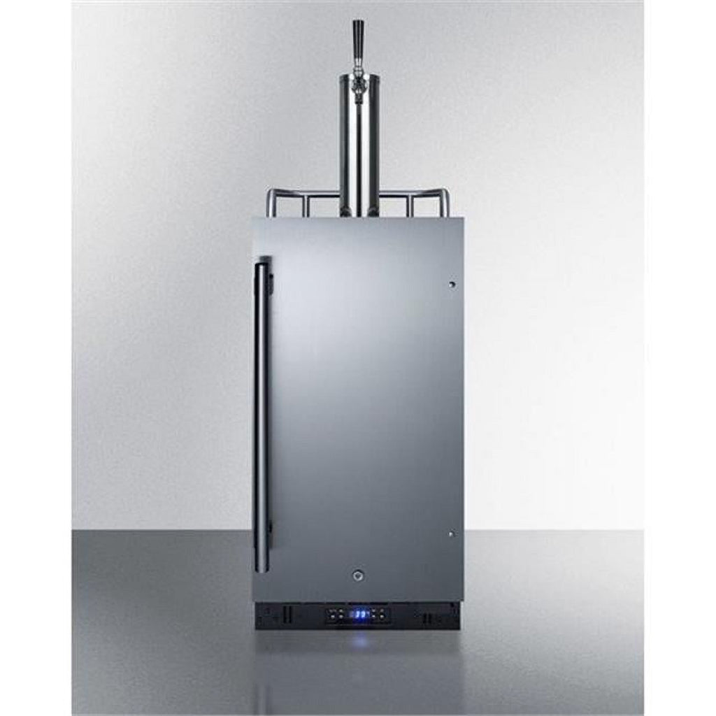 Black Built-In Undercounter Beer Dispenser V137
