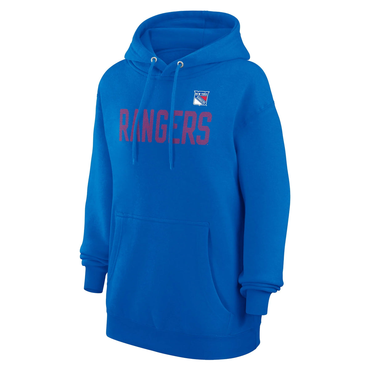 Blue Dot Print Pullover Hoodie P211