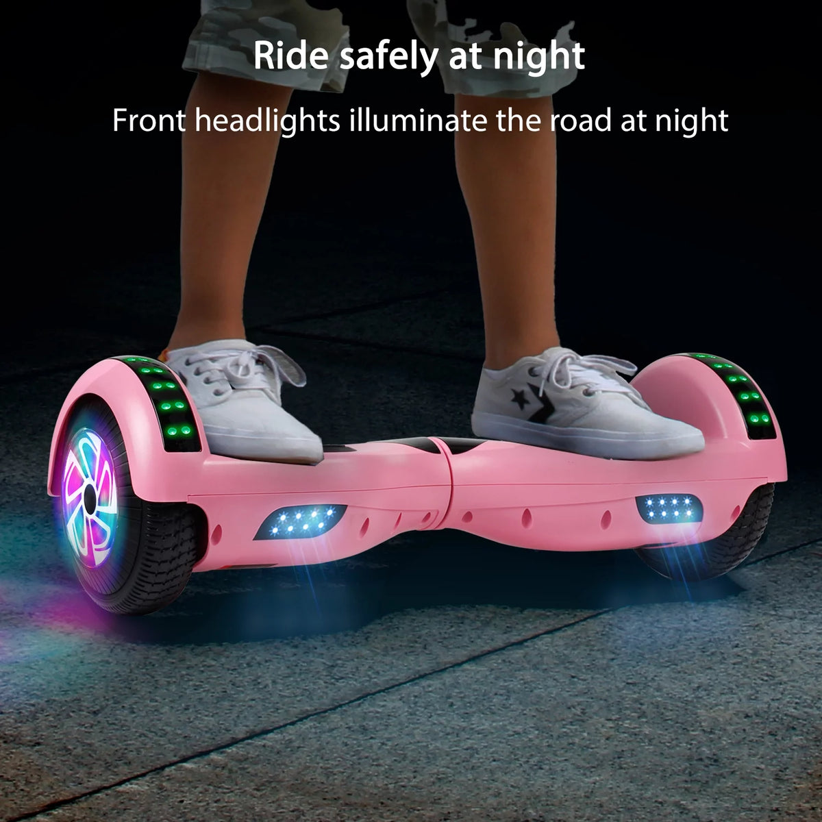 Pink Two-Wheel Self Balancing Hoverboard Q889
