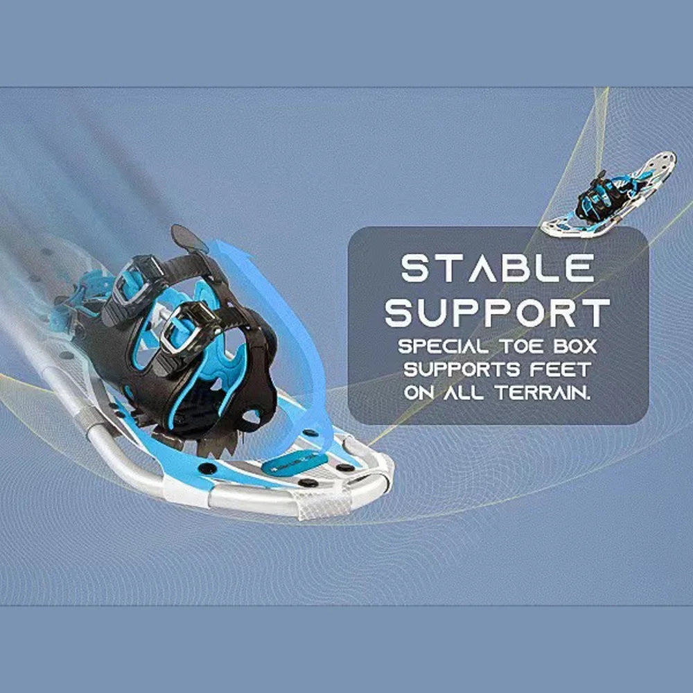 Lightweight Aluminum Alloy Snowshoes Set C15235