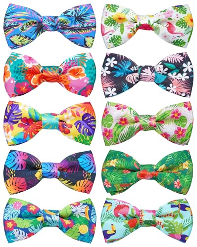 10 Pack Holiday Dog Bow Ties J4791
