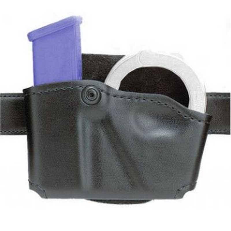 Open Top Magazine and Handcuff Pouch W8841