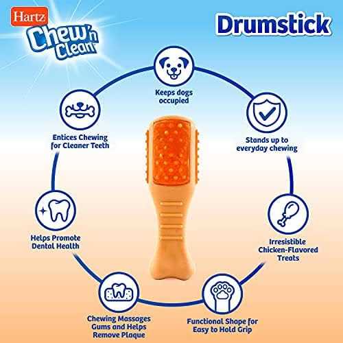 Chicken Flavored Dog Treat & Chew Toy W1083