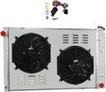 Aluminum Radiator with Shroud and 2x12'' Fan with Thermostat J5807