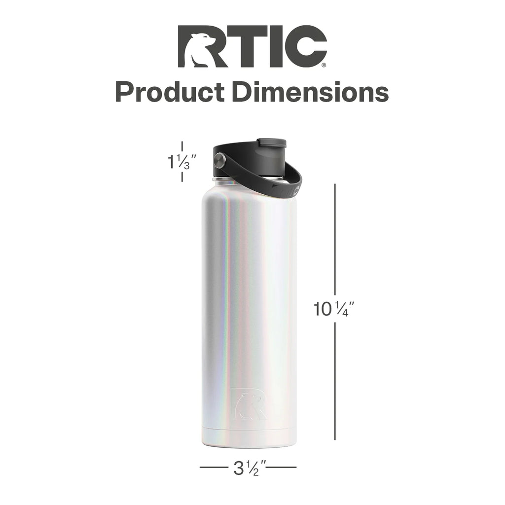 40 oz Stainless Steel Insulated Bottle with Wide Mouth Lid E202563