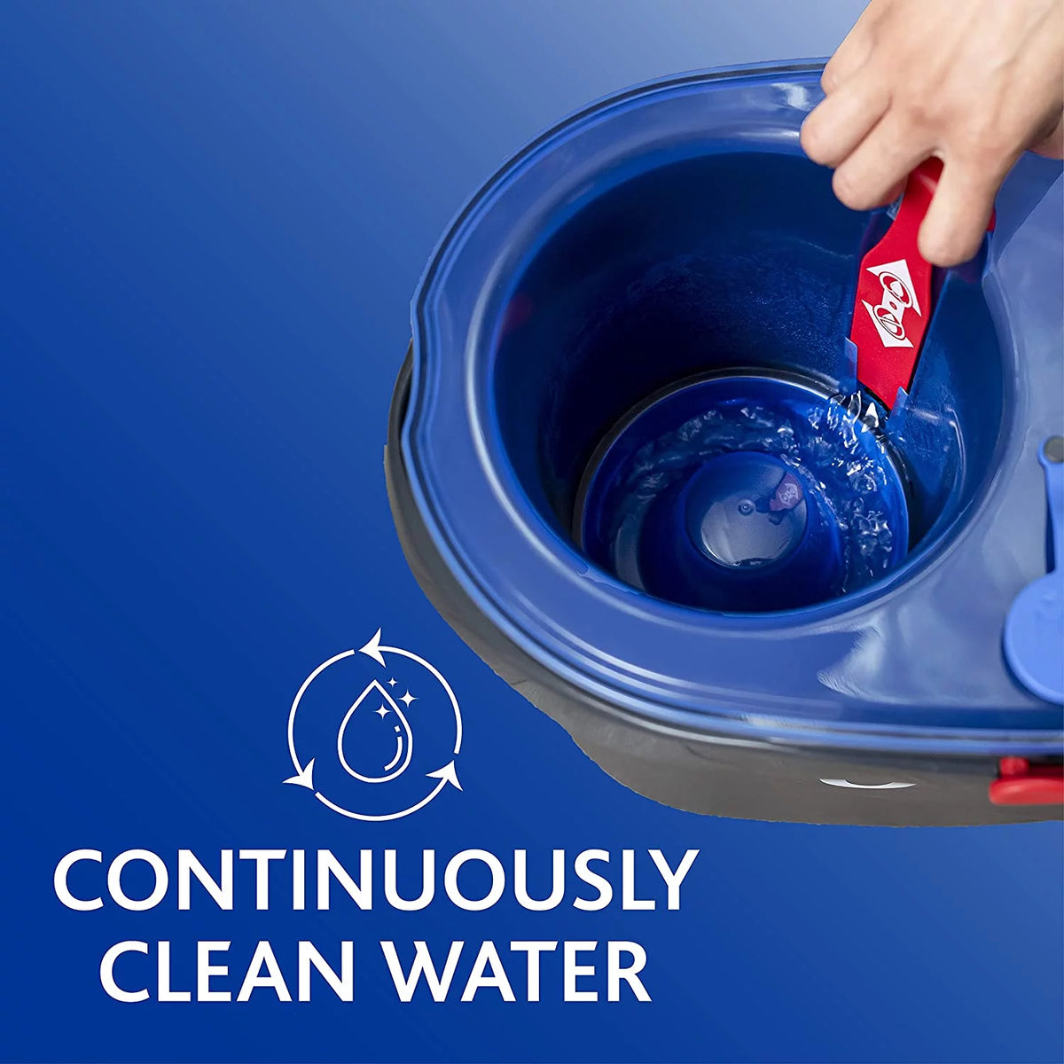 Spin Mop & Bucket Floor Cleaning System with Refill Q709