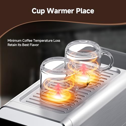 Espresso Coffee Machine 20Bar Pressure Compact Latte Machine U10308
